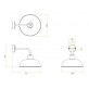 MV2040 STORNOWAY SCONCE
